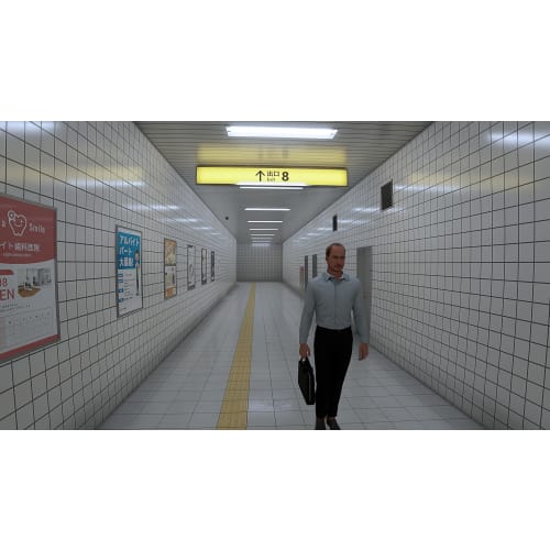 Exit 8/Platform 8 -Switch [Initial Bonus] Station Poster Set (set of 8 Posters) Included