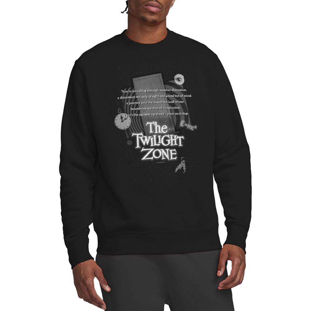 The Twilight Zone Unisex Adult Script Sweatshirt