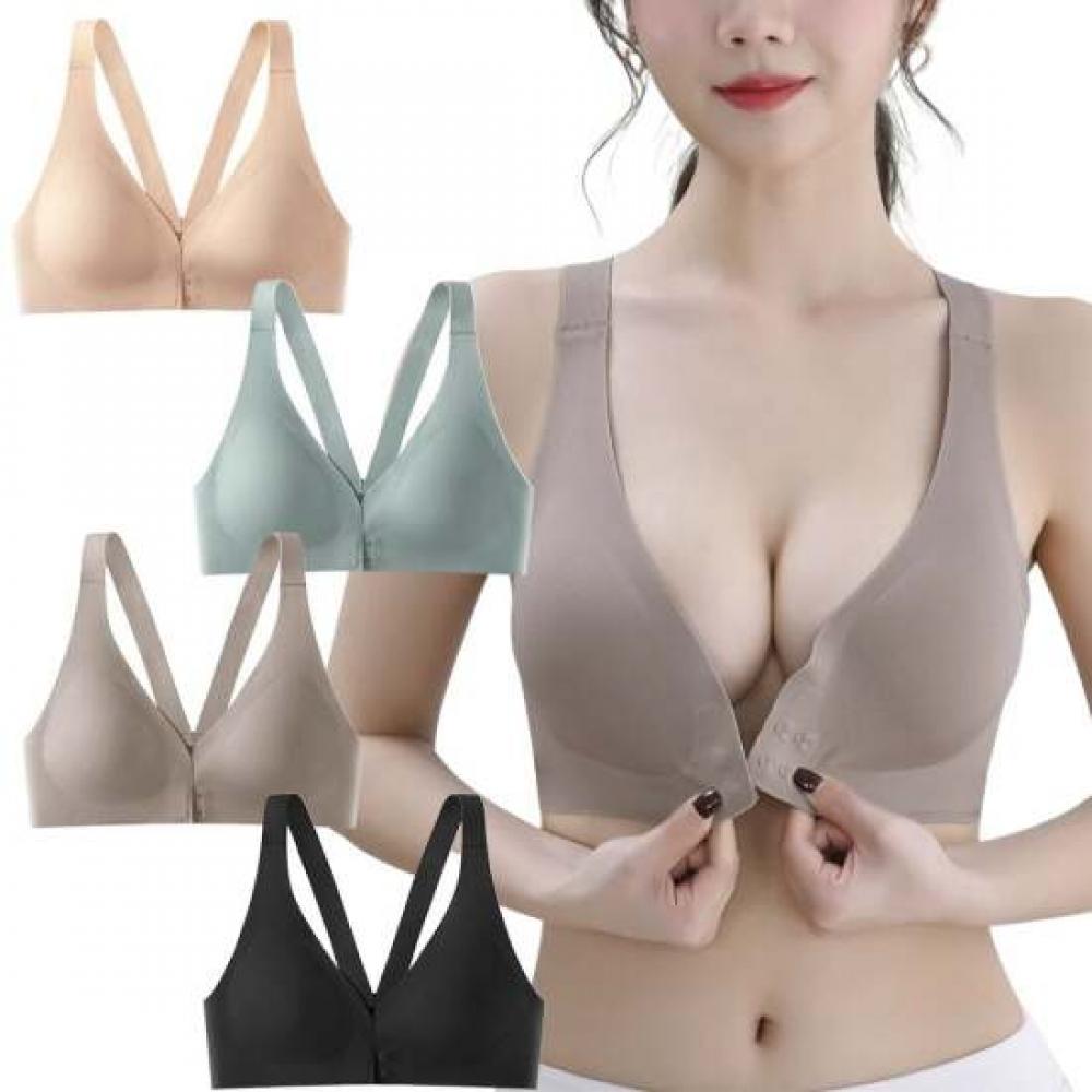 Shop Women Front Hook Wireless Big Size Seamless Bra Won Wsh Wfmhj7q