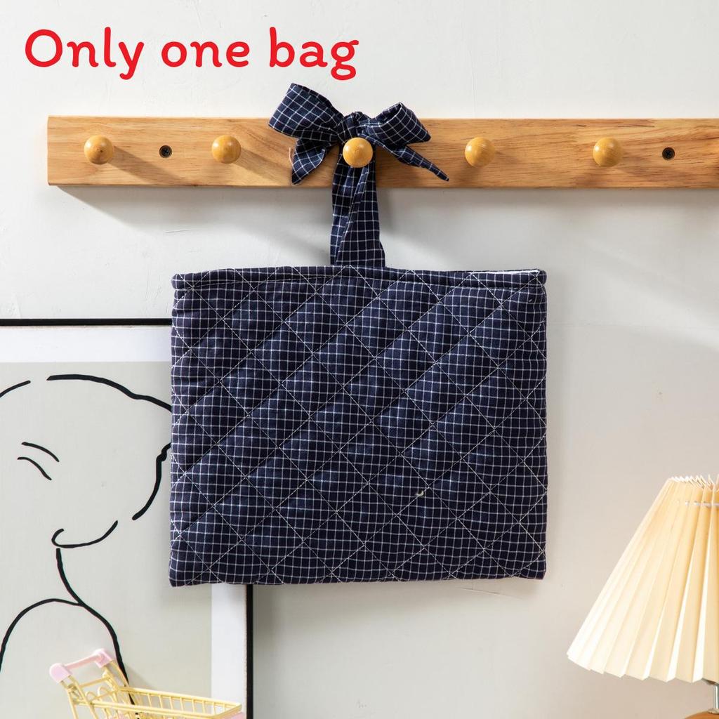 Sweet Style Large Capacity Makeup Organizer With Embroidered Bow For Women
