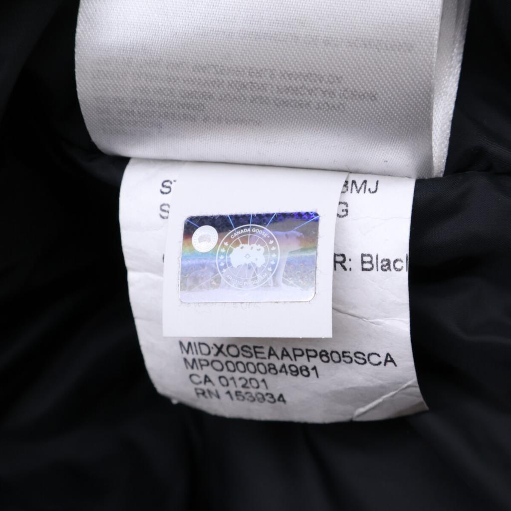 Canada Goose Current Product Number 3438MJ Jasper Parka Jacket L blackUsed