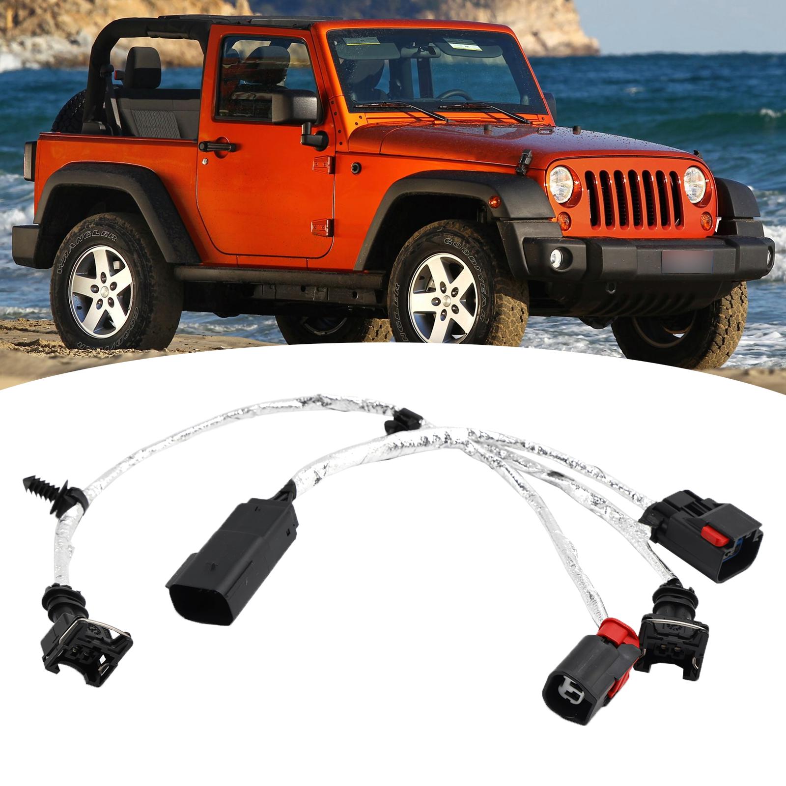 Knock Oil Pressure & Temperature Sensor Wiring For Jeep Wrangler 2012-2016