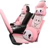 AION S Max 580 Geely L Thunder Hi Leather & Ice Silk Cartoon Car Seat Cushion - Universal, All-Season.