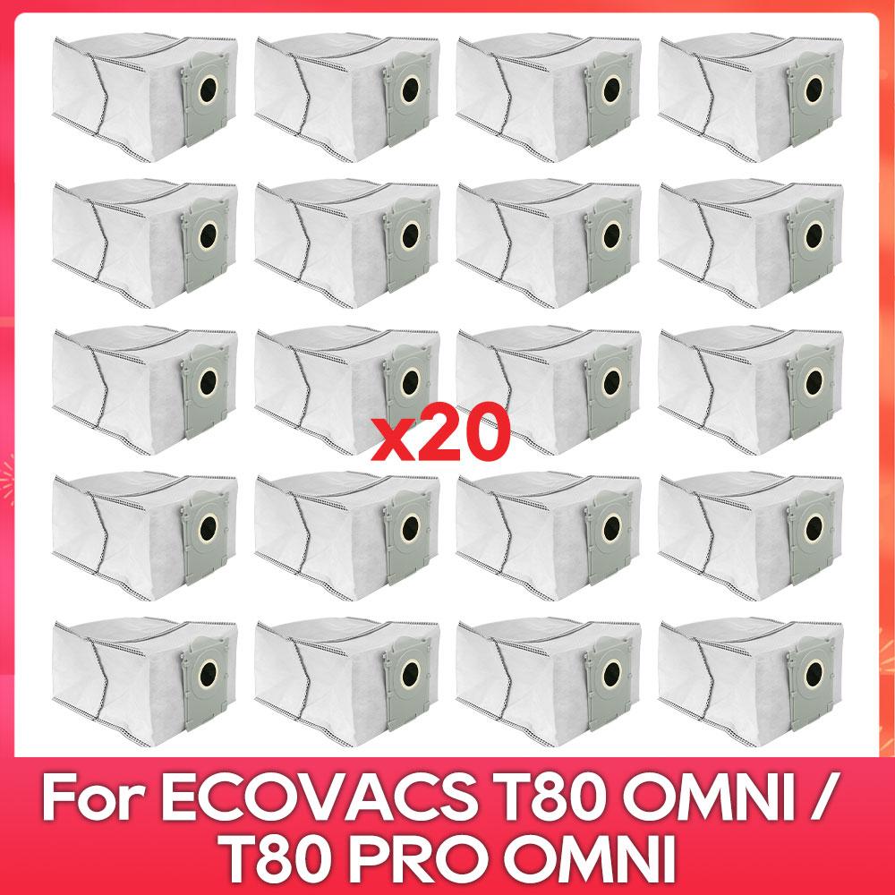 Fit For ( ECOVACS T80 PRO OMNI / T80 OMNI ) Vacuum Parts Main Roller Mop Cloth Side Brush Dust Bag HEPA Filter Accessories