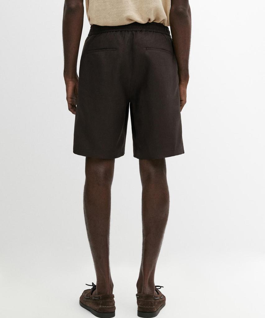 Masimodutti 100% Linnen Bermuda Shorts