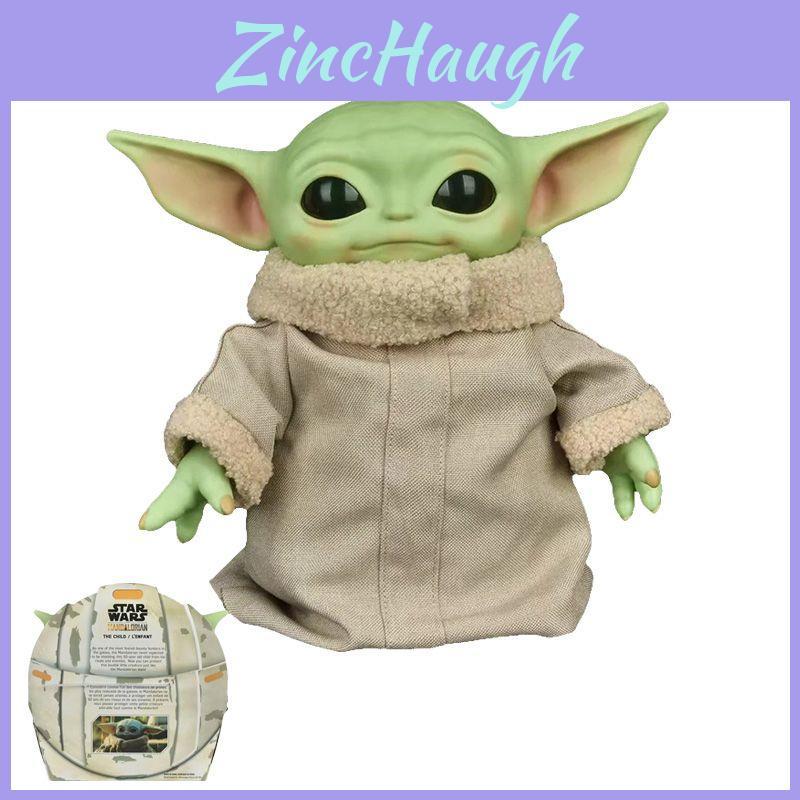 Realistic 11in Yoda Baby Grogu Plush Doll Replica From Star Wars Mandalorian