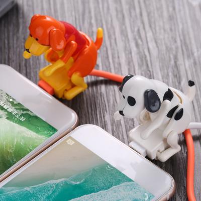 New Stray Dog Data Cable for Cellphone Charger Cable Anti Winding Durable Practical Power Adapter for Mobile Phones Accessories