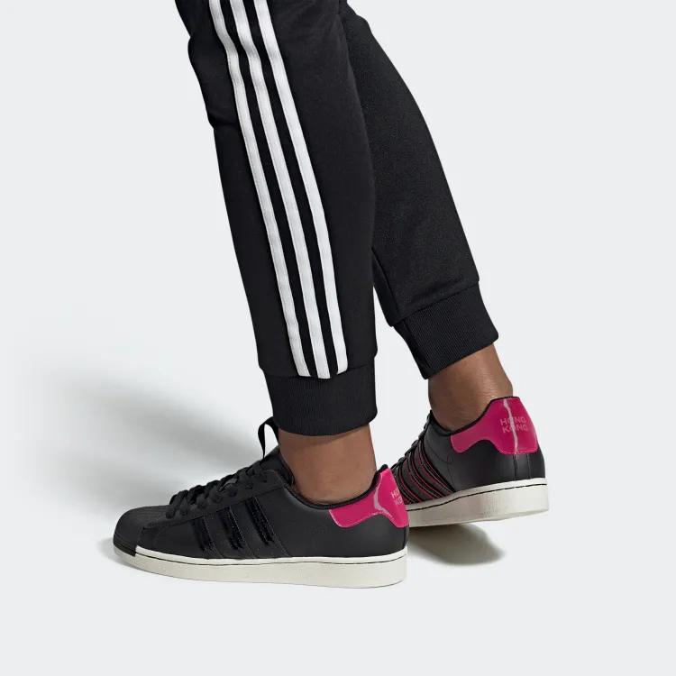 adidas Originals Superstar Hong Kong Black Red (Unisex) Skate Shoes FW3922