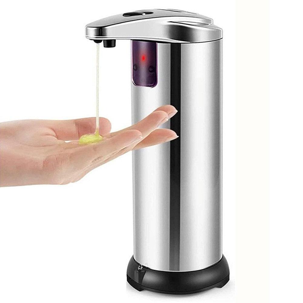 Automatic Soap Dispenser Touchless Dish Soap Dispenser Stainless Steel Electric Soap Dispenser Hands Free Auto Soap Dispenser