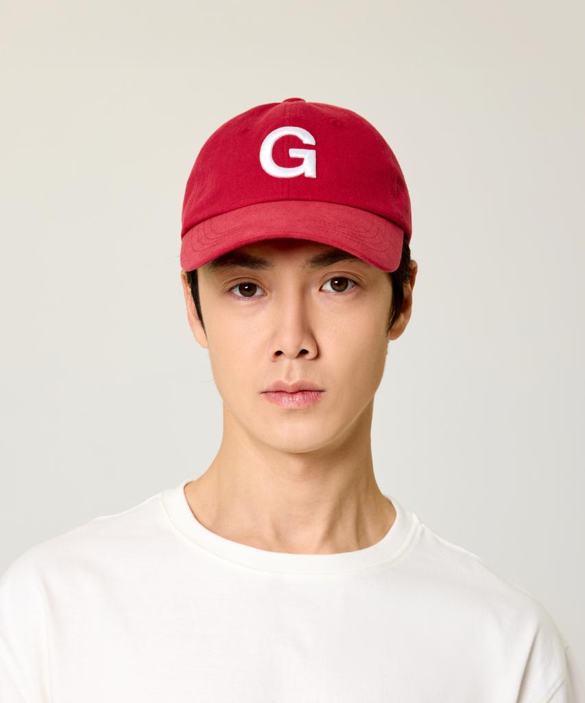 Jikun Letter Ball Cap Gee246-002 Red