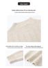 Women's Thickened Cashmere Sweater - Autumn/Winter New Style, Half-High Collar, Warm Wool Base Layer.