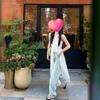 New American stacking atmosphere girls summer medium and long white high-end beach suspender dress