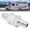 Non Return One Way Check Valve Aluminum Alloy Universal for Fuel Gasoline Oil Petrol Diesel