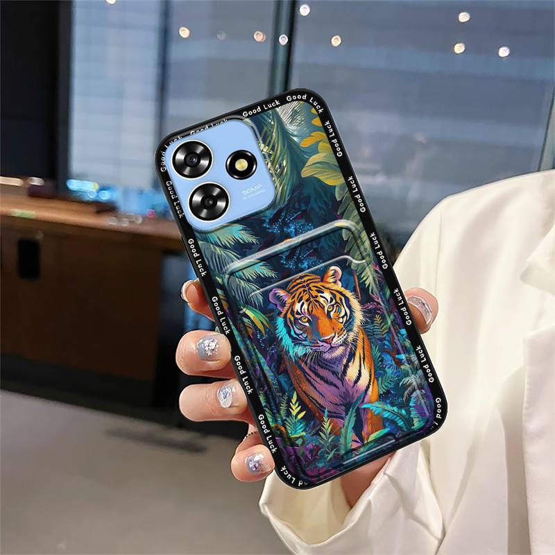 Waterproof Fashion Design Phone Case For ZTE Blade A73 4G/V50 Smart/V50 Design 4G/Axon50Lite Card Bag Back Cover Cartoon