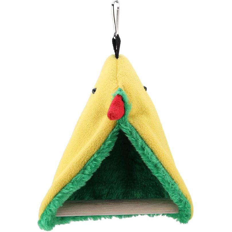 Parrot Hammock, Reduce Stress Bird Happy Tent, Bird Hammock, Finches Macaws Cockatiels for Small Parakeets