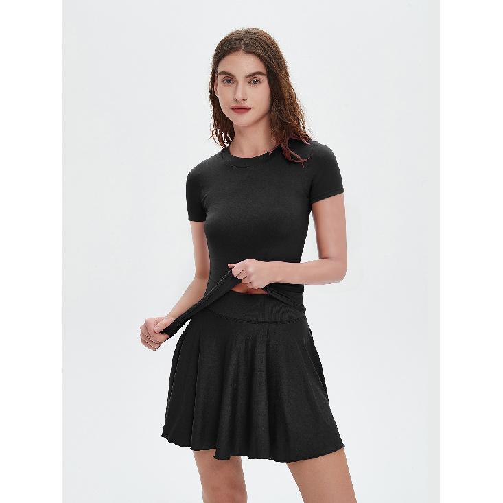 New yoga top, yoga short sleeved fitness suit, running and fitness versatile top, slim fit T-shirt for women