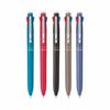 Flair 3 In 1 Retractable Ball Pen Pack of 5, Multi Color Ink Pen Blue Black Red for Office School Writing Smooth Use
