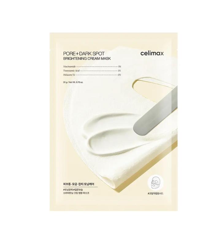 CELIMAX Tranexamic Acid Brightening Cream Wrapping Mask 5 Sheets