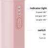 Mini Portable Hair Straightening Comb 2 in 1 Straight Curling Anti Frizz Easy to Carry Travel Friendly Hair Styling Accessory