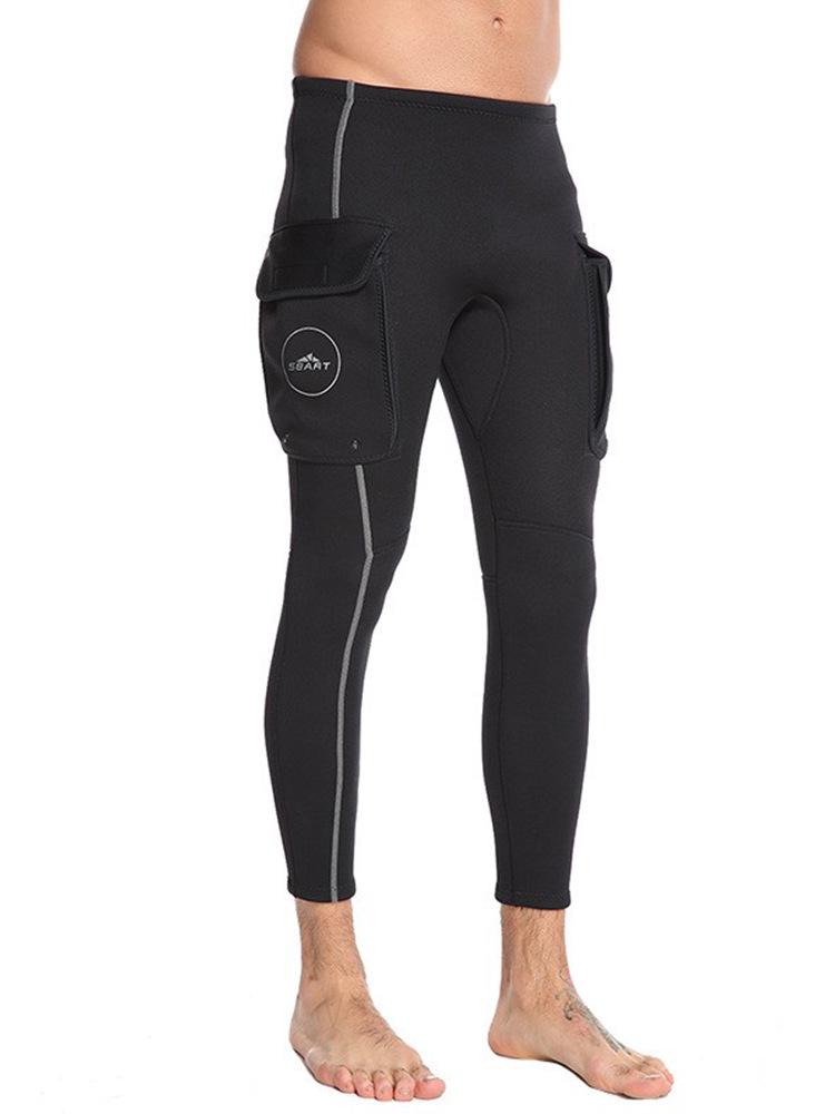 Sharkbat Men's 3MM Cold-Proof Diving Pants - Sun Protection, Warmth, and Snorkeling Comfort