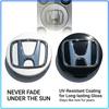 4 Pièces 60mm Cache-Moyeux de Roue de Voiture Jante Pour Honda Civics 500 CBR300RR CBR600RR CBR650F VFR800 1200 Civci CRV Accord Mugen City CRX CRZ