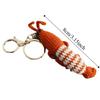 Key Decoration Shrimp Charm Keychains Hand-Woven Shrimp Doll Keyring  Backpack Handbag