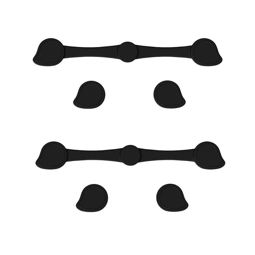 2 Set Heat-resistant Air Fryer Magnetic Silicone Clip Reusable Non-Scratch Air Fryer Magnet Buckle Removable