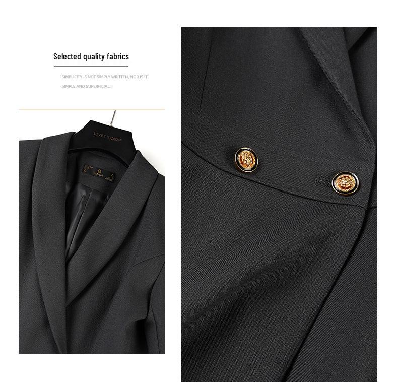 Women's High-End Professional Spring/Summer Suit for Office, Hotel, and Beauty Salon