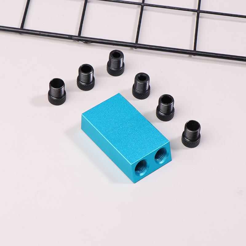 Woodworking Oblique Pocket Hole Locator Jig Kit 15 Degree Angle Drill Guide Set Hole Puncher Diy Carpentry Tools Drill Bits