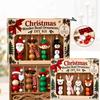 Christmas Wood Bead Hanging Ornament DIY Kit for Holiday Decor and Gift Making