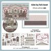 Infeel.Me My Little House 3D Scenery Stickers - Miniature Two-Layer Quiet Book Series