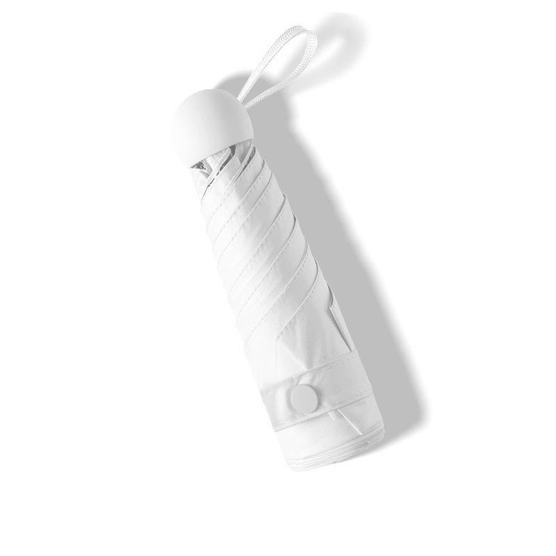 "Compact Ultralight 5-Fold UV Protection Mini Capsule Umbrella"
