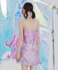 UNUSUALNORMAL Inez Mini Dress_Pink