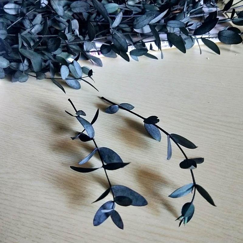 Blue Series Dried Flower DIY Kit: Hydrangea, Thousand-Layer Gold, Eucalyptus Leaf Souvenir Decoration