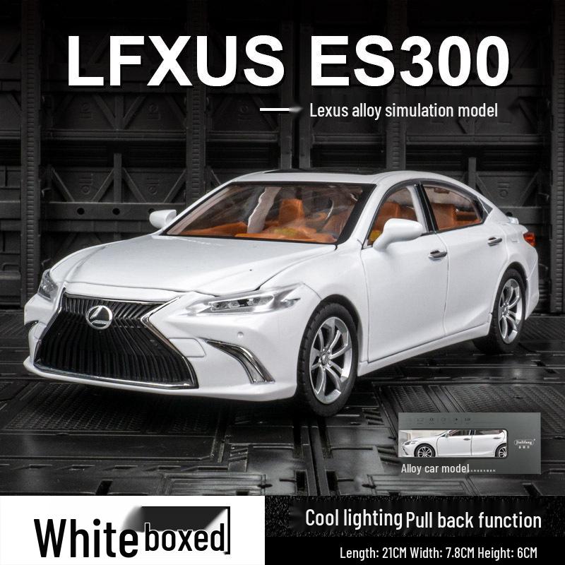 

Lexus ES300h 1901-14 Alloy Car Model Toy with 6 Opening Doors and Pull-Back Feature.