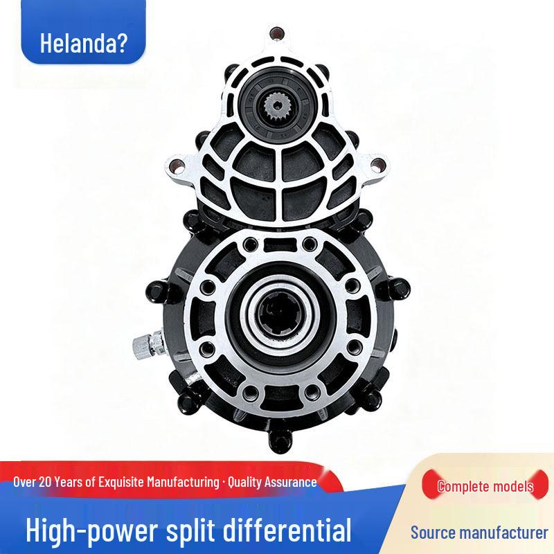 High-Power Electric Tricycle Rear Axle Differential