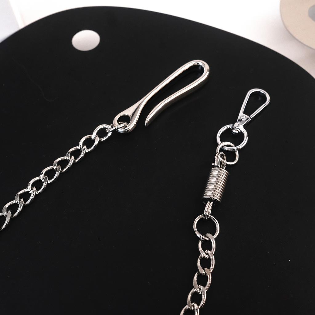 New Design Trouser Chain, Simple Retro Street Hipster Accessories, European and American Wallet Chain, Men's Waist Chain, Trouser Chain.