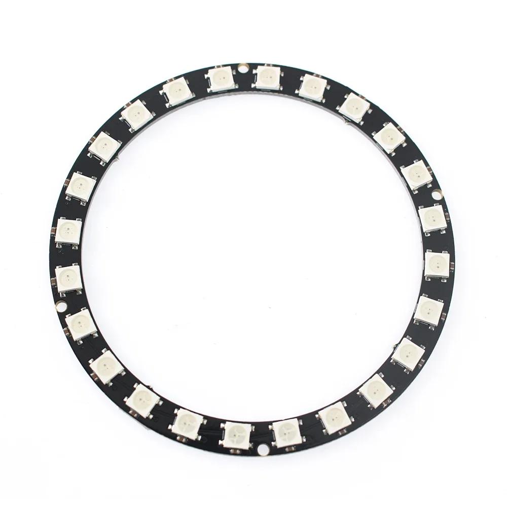 1/2PCS LED Lamp Panel Module WS2812 Driver RGB LED Controller Module SMD5050 RGB LED Ring Board For Arduinos