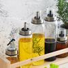 YOMDID Durable High Borosilicate Glass Oil Bottle Soy Sauce Jar Vinegar Pot Leak-Proof Seasoning Storage Bottle Kitchen Gadgets