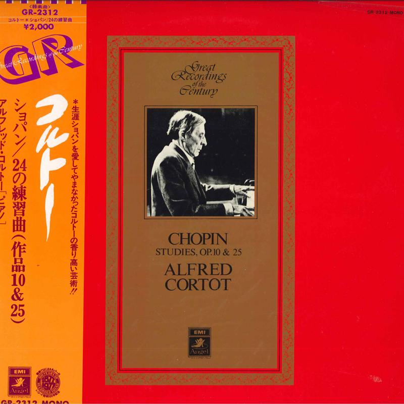 

LP Record ALFRED CORTOT Chopin Nocturnes Impromptus Polo GR2314 ANGEL Japan Classical