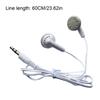 Universal 3.5mm Corded Earbud For Smartphones Tablets Laptops Tangles Resistant Design for Various Mobile Devices