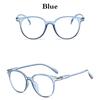 Round Clear Lens Glasses Candy Sweet UV400 Sunglasses Transparent Retro Mirrored Lens Fashion Goggle Summer Accessories