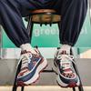 Fashion Men's Fashion Trend Casual Sport Shoes 2025 Spring New Breathable Comfortable Versatile Thick Sole Shoes Low Top Chunky sneakers