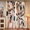 MulticolorGraffiti Art High Shading Curtain Luxury Curtains for Living Room Bedroom Shading Thick Blackout Window Drapes 2Pcs