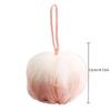 Soft Bath Scrub Bath Ball Body Clean Bath Puff Bathroom Supplies Pumpkin Shape Scrubbing Bubble Shower Mesh Sponge Back Brush