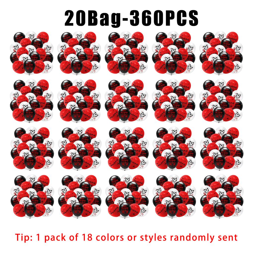 Scary Veined Latex Balloons Halloween Gory Party Decor Haunted House Blood Effect 50pc Horror Party Essential Supplies