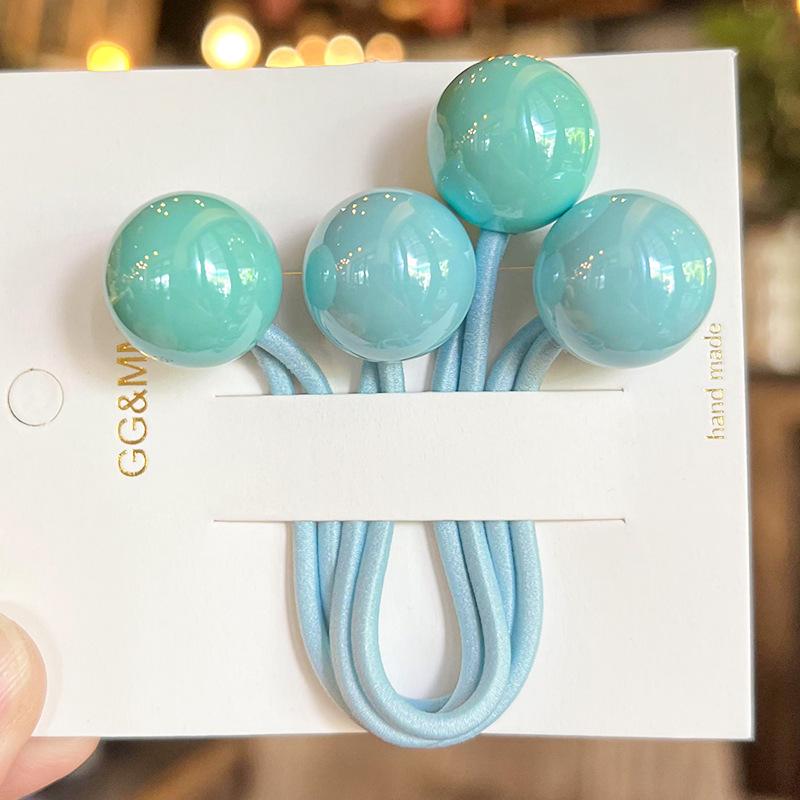 Kristallkaninchen Doppelköpfiges Gummiband Kinderwickel Langes Haarseil Koreanische Version Funkelndes elastisches hochwertiges Kopfseil