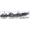 Pit Road 1/700 Skywave Series Japanese Navy Destroyer Yangen (Early) Plastic Model W213 Gray 169.3mm