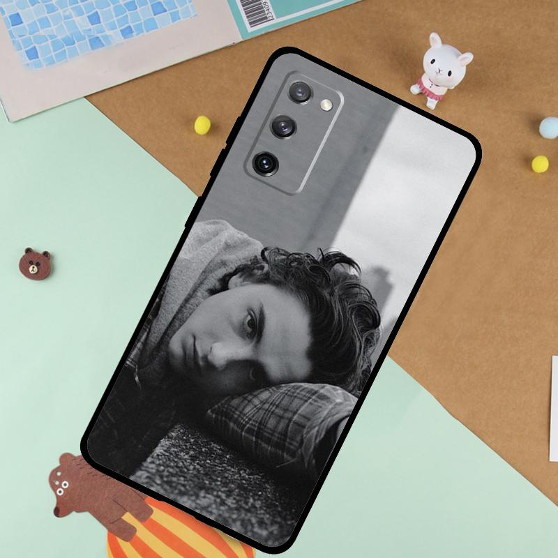 Timothee Chalamet Actor Soft Case For Samsung Galaxy S25 Ultra S9 S10 S20 FE S21 S22 S23 Plus S24 Ultra Funda Cover