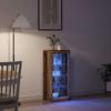 LED Sideboard Reclaimed Wood Look 41 x 37 x 100 cm Engineered Wood